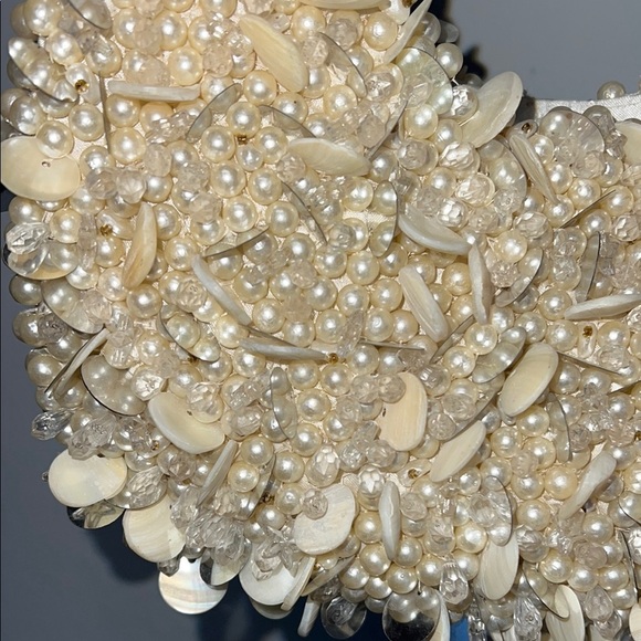 Made In India | Seashell & Pearl Beaded Hobo Bag - Picture 4 of 4